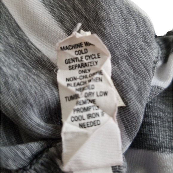 Ralph Lauren RLX Polo Shirt Performance Golf, Men's Size XL Gray White Striped - Picture 6 of 13